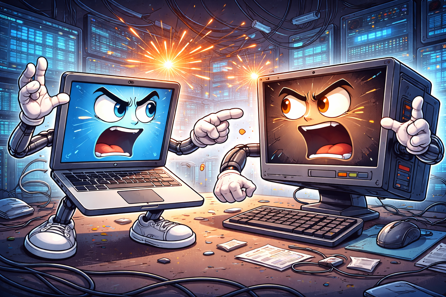 When Machines Argue